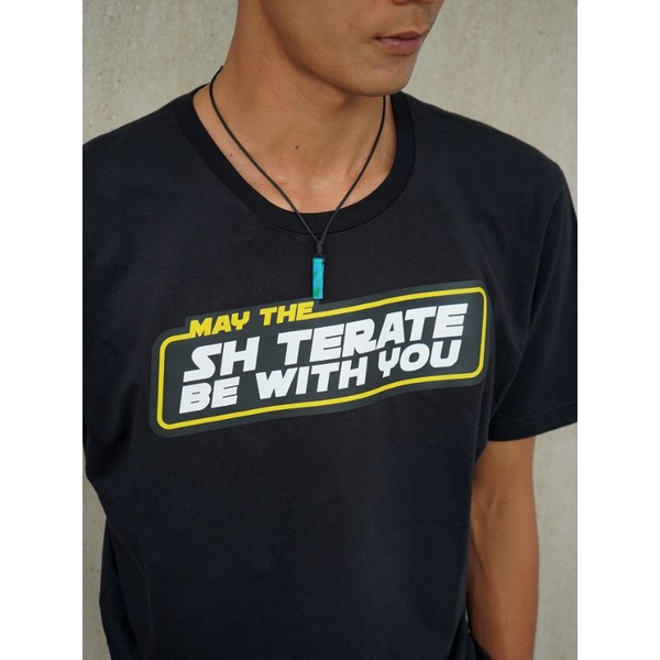 T-Shirt May SH Terate Be With You Black