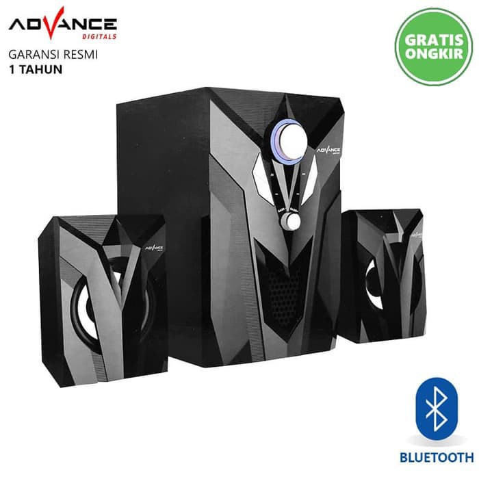 Speaker Advance M10BT Bluetooth USB  Radio Speaker Multimedia 2.1