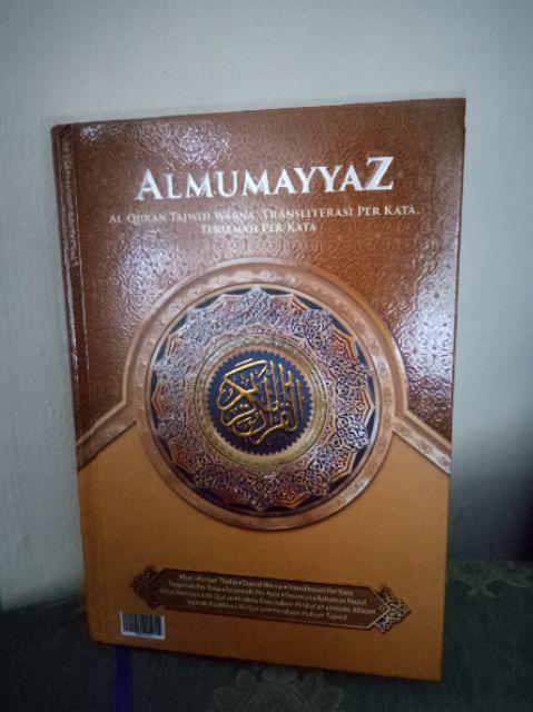 Al Quran Perkata Terjemah Tajwid Warna A5 Alquran Transliterasi Latin Al Mumayyaz