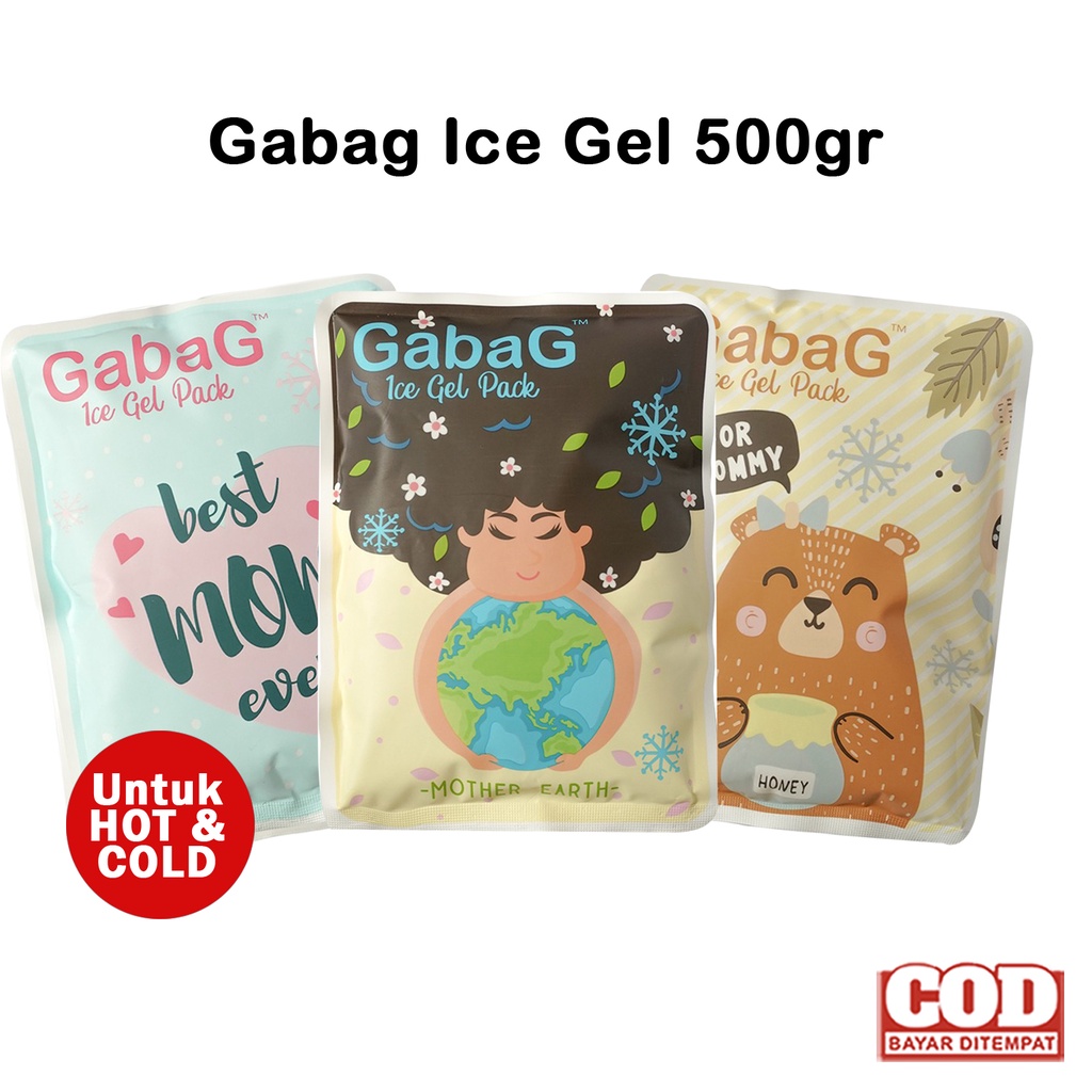 Ice Gel pack gabag motif lucu cool gel pendingin asi gel 500 gram pendingin minuman ice gel ukuran sedang pendingin udara gel pendingin makanan awet