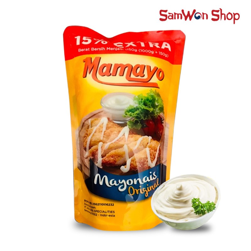 

MAMAYO MAYONAIS ORIGINAL 1 KG Mayonaise Original by Cimori Mayones 1KG HALAL