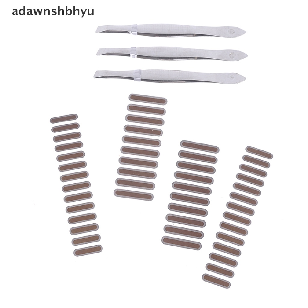 Adawnshbhyu 24Pcs Speaker Ponsel Universal Tahan Debu Stiker Lubang Suara Handset Net