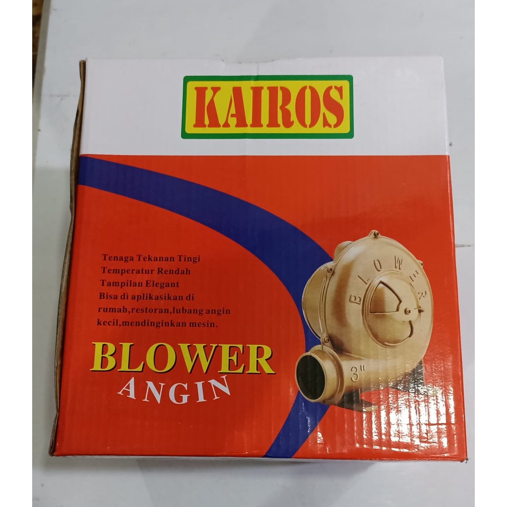 Elektrik blower 3 inch KAIROS mesin blower keong 3&quot;