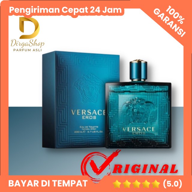 Versace Eros 200ML Man Original BIG SIZE