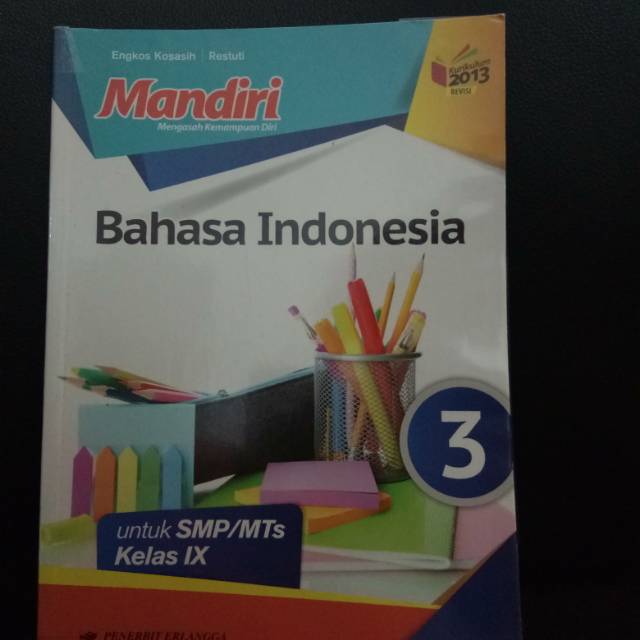 Buku Mandiri Erlangga Bahasa Indonesia