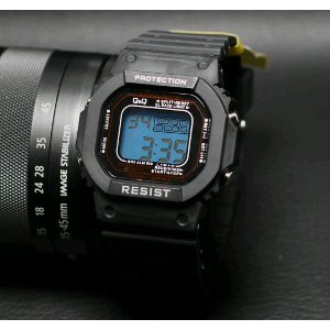 Jam Tangan Pria   cowok QQ Kotak  Segi Sport Diskon