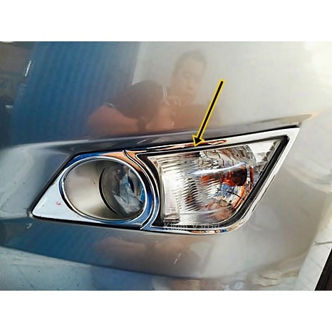 Ring Foglamp / Variasi Chrome Lampu Kabut All New Innova 2016 [Chrome]