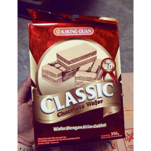 

Khong guan Wafer Classic Chocolate 350g