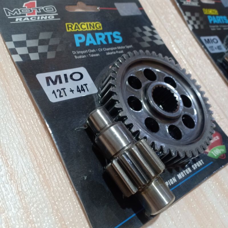 Gigi rasio Mio 12-44 12-45 Moto1 Racing