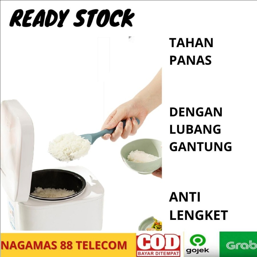 SAMONO CENTONG NASI SILICON KITCHEN UTENSIL SKW003 KITCHENWARE ORIGINAL