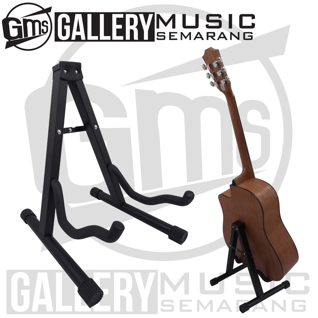 ORIGINAL!!! Stand Gitar Duduk Pendek Import Berkualitas Stand Gitar dan Bass (A39)