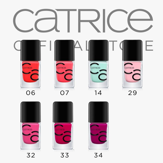  CATRICE  NAIL Iconails Gel Lacquer Shopee Indonesia