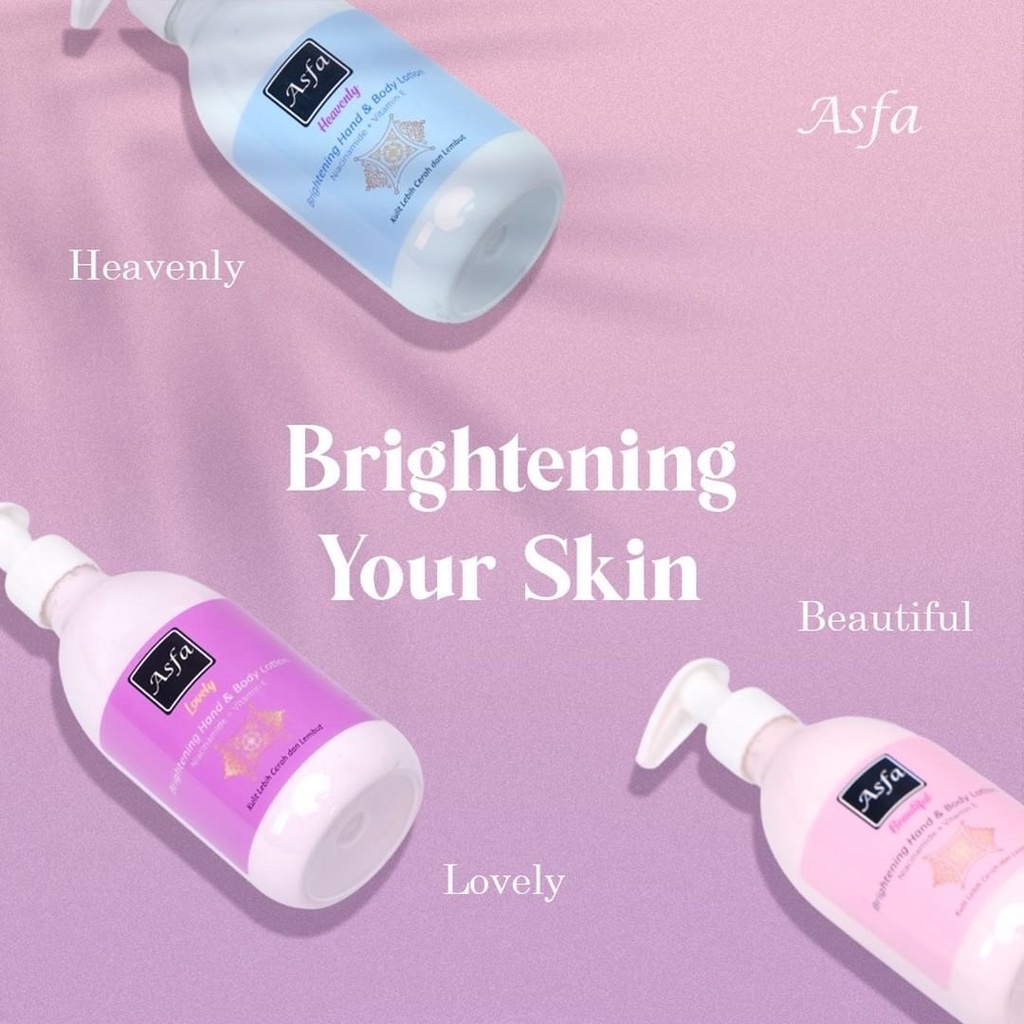 Asfa Brightening Hand Body Lotion 300 ml