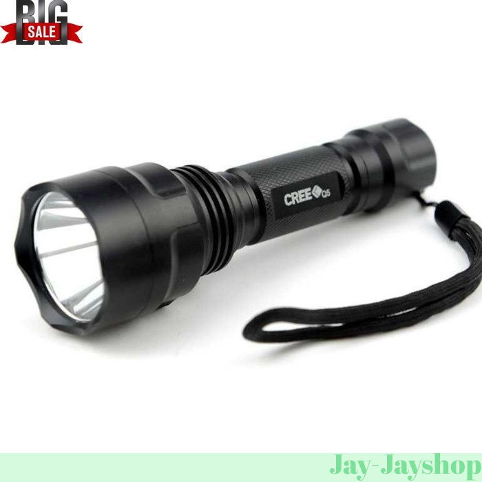 Senter LED Flashlight Waterproof Cree Q5 3800 Lumens LARIS