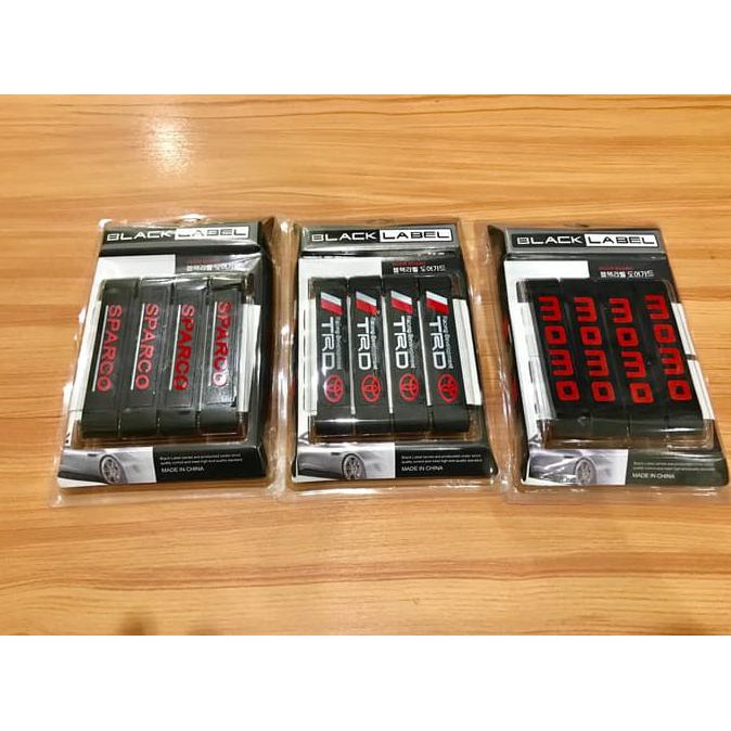 1107G Door Guard - Pelindung Pintu Karet Black Label Momo Sparco Trd Nicebuy