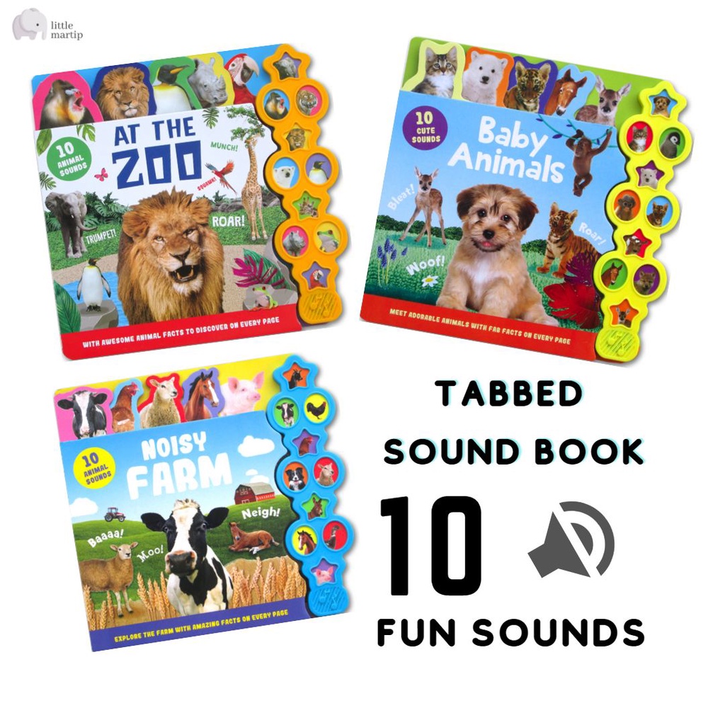 [Igloo Books] Noisy Farm / Baby Animals / At The Zoo / Awesome Dinosaurs / In The Ocean / Things Tha