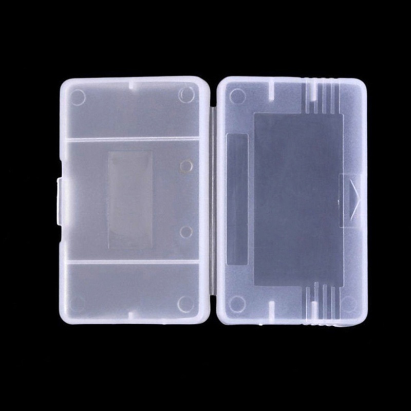 Btsg 10pcs Lot Casing Cartridge Bening Untuk Game Boy Advance Untuk Game GBA Penutup Debu