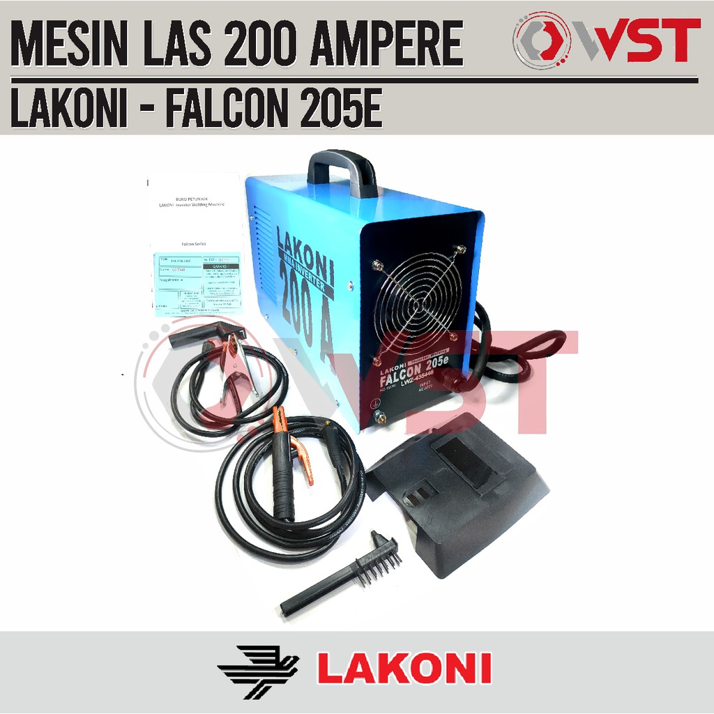 Travo Las 200A Lakoni Falcon 205E - Mesin Las Lakoni 200A