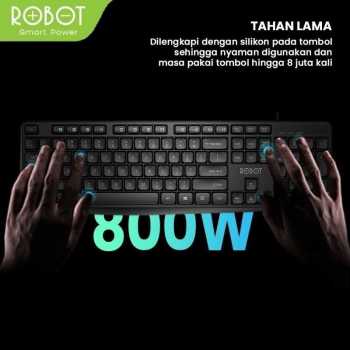 Robot KM3100 Wireless Keyboard &amp; Optical Mouse Combo