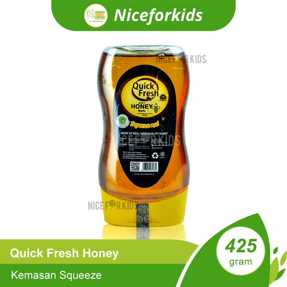 

Quick Fresh Honey Squeeze 425GR / Madu Murni 425GR