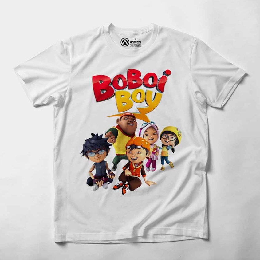 Kaos Atasan Anak Laki Laki Kids T Shirt BoboiBoy And Friend