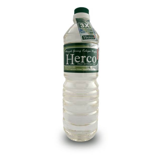

Herco Minyak Goreng Kelapa Eka Farm/ Coconut Oil MPASI Sehat - 1 Liter