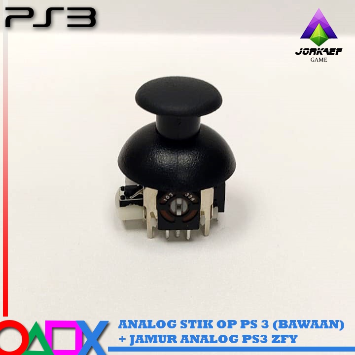 Analog kaki 3 stik op ps 3 / Analog stik ori pabrik ps3 bawaan body besar