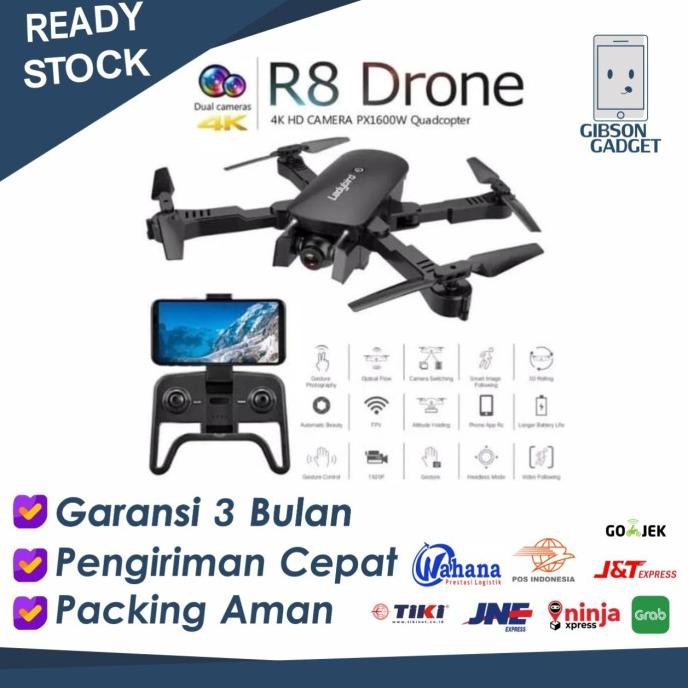 Drone R8 Ladybird Dual Camera Wifi 4K Lady Bird Zwn Bukan Dji Mjx