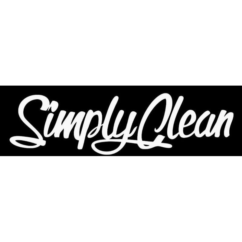 STIKER SIMPLY CLEAN STICKER CUTTING