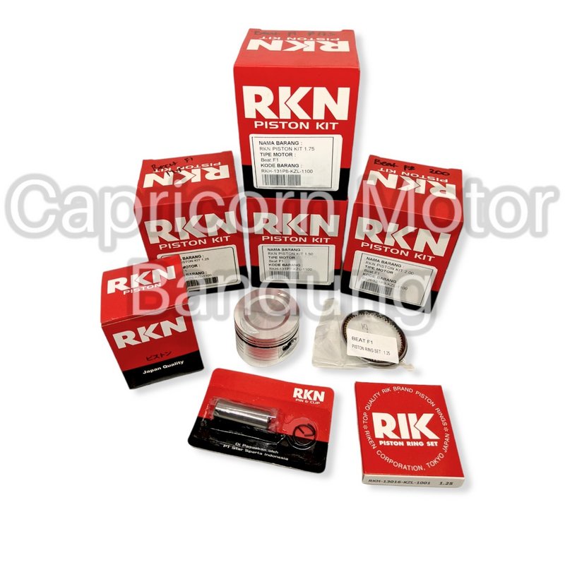 Piston Kit BEAT FI RKN SCOOPY SPACY FI KZL NON ESP INJEKSI oversize 125 150 175 200