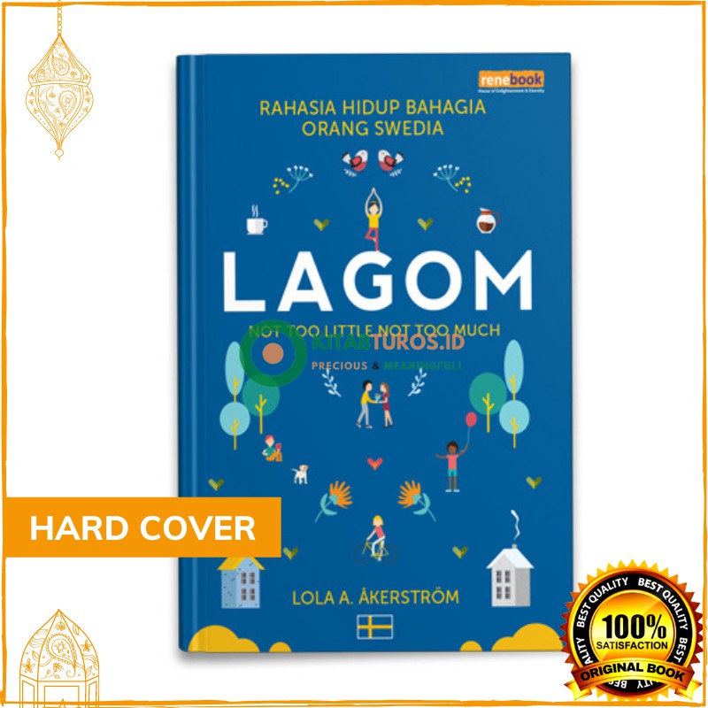 Renebook - Lagom Hard Cover : Rahasia Hidup Bahagia Orang Swedia