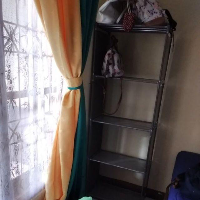 (2kg) Shenar Rak Buku Portable 1x5 Susun Bisa Bongkar Pasang