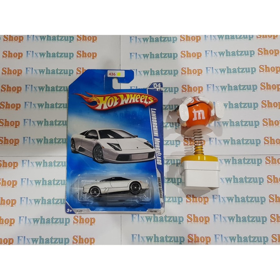 Hot Wheels Lamborghini Murcielago (DREAM GARAGE) - WHITE CHINA CARD