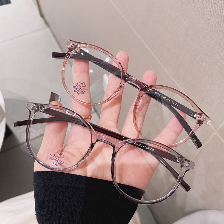 Viendo Kacamata Photocromic Anti Radiasi Minus Wanita Pria Cowok Elastik TR90 Korea Gaya Terbaru Frame Kacamata Komputer Anti Silu Blueray Sinar Matahari UV400 Kaca Mata optik-6
