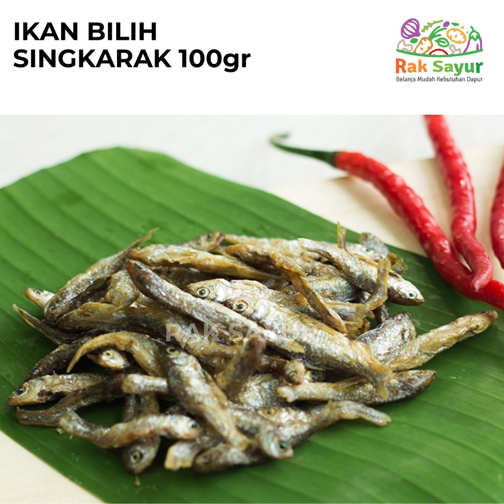

Ikan Bilih 100gr Asli Singkarang Rak Sayur Padang