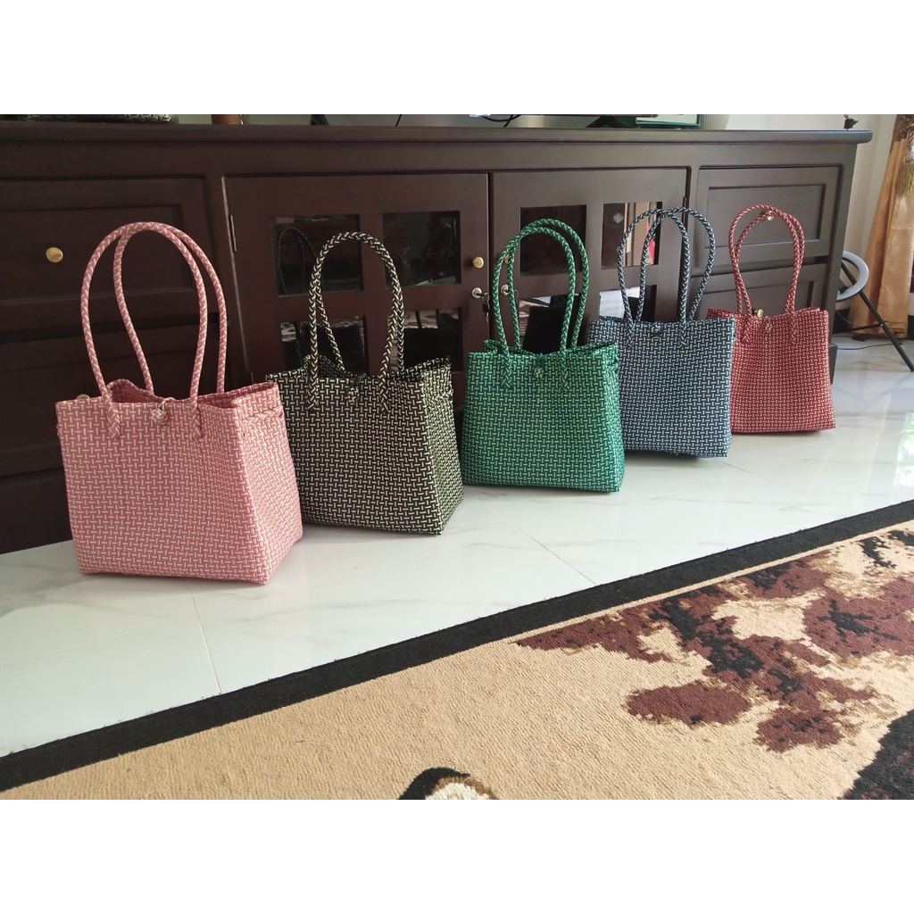 Tas Jali Jali Anyaman Plastik (Size XL)