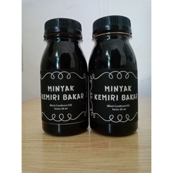 Minyak Kemiri Bakar Asli / Minyak Kemiri Bakar Murni / Minyak Penumbuh Rambut Bayi