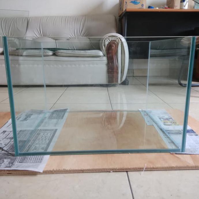 dibeli Custom Aquarium Bapak Teguh serang 70x40x40 8mm clear sealant the best