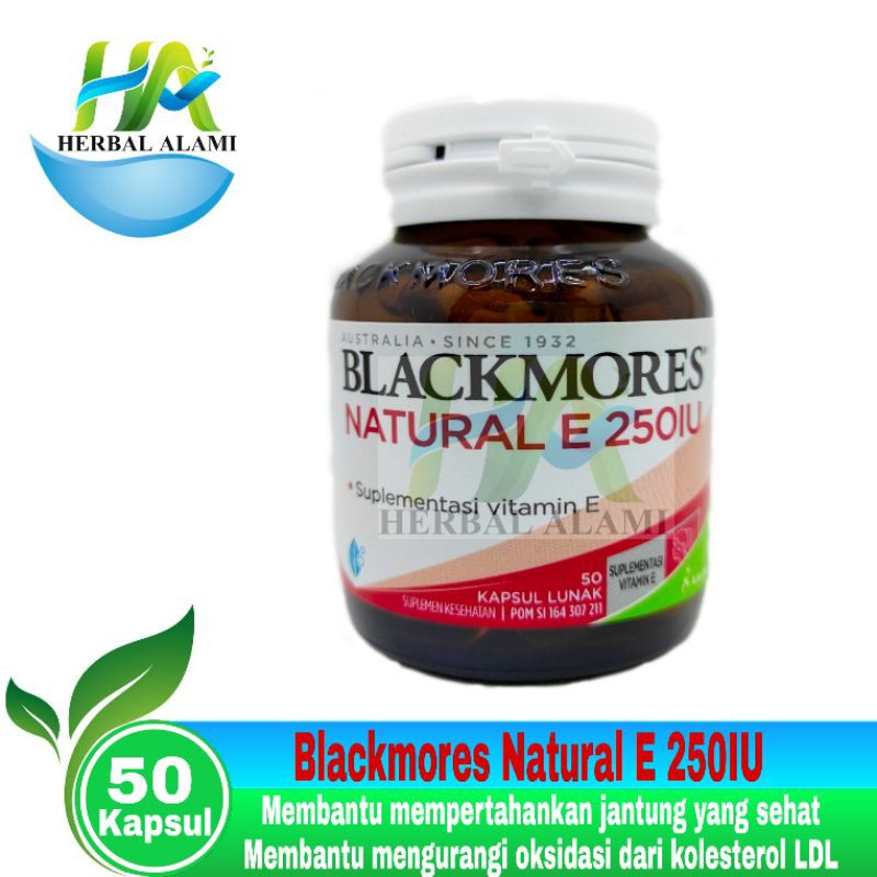 Blackmores Natural E 250IU