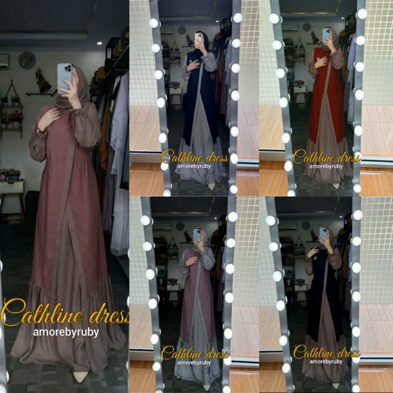 GAMIS WANITA TERBARU&quot;GAMIS JIHAN  DRES/DRES ORIGINAL AMORE BY RUBY