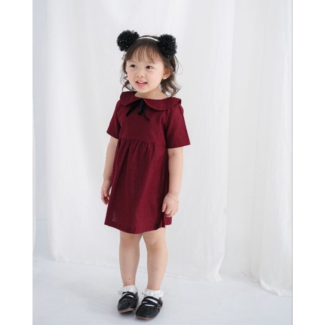 EVANNY DRESS | Dress Anak Perempuan | Dress Katun Anak | Atasan Anak | Dress Anak Usia 1-7 tahun