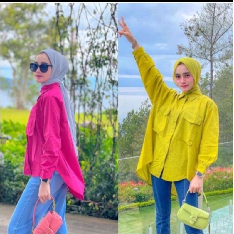 baju kameja terbaru wanita over size katun rayon twill