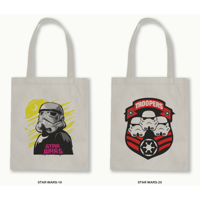 TOTE BAG BLACU 30X40 - STAR WARS series.02