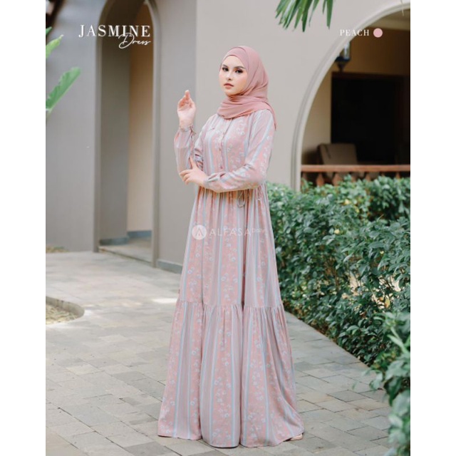 Jasmine Dress Gamis Alfasa Daily