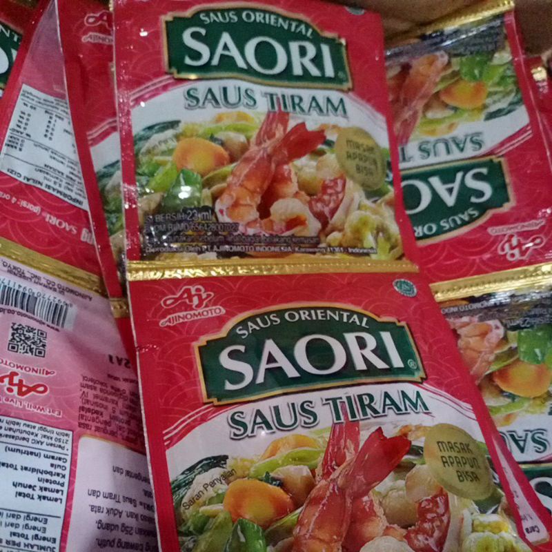 

Saori Saus Tiram Sachet 10x23ml