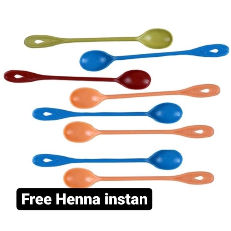 FREE HENA INSTAN / SOUVERNIR SENDOK JUS / SOUVERNIR PERNIKAHAN