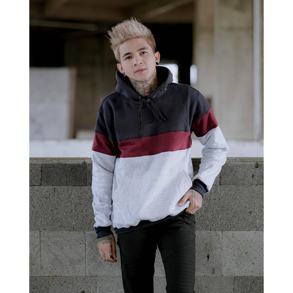 Sweater polos motif murah cowok cewek HITAM switter oblong basic unisex keren komunitas couple