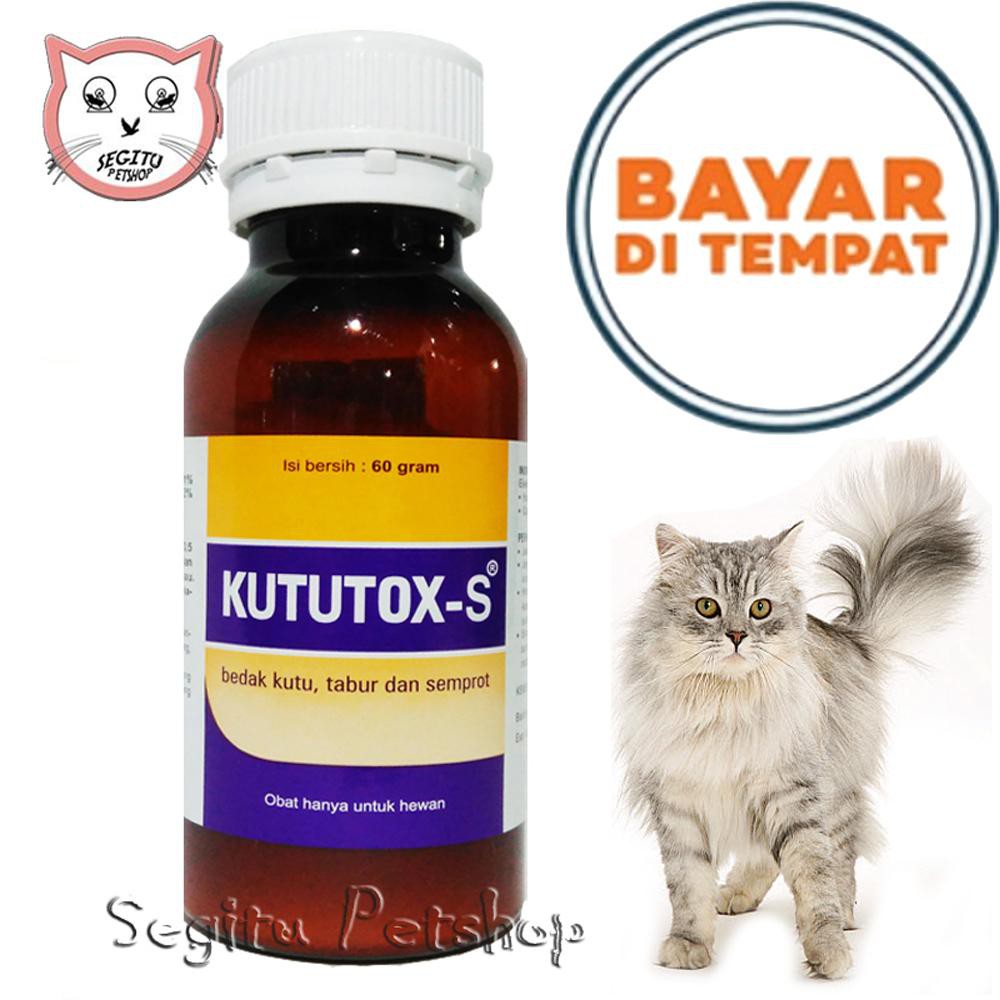 Bedak Kutu Ampuh Kucing KUTUTOX-S