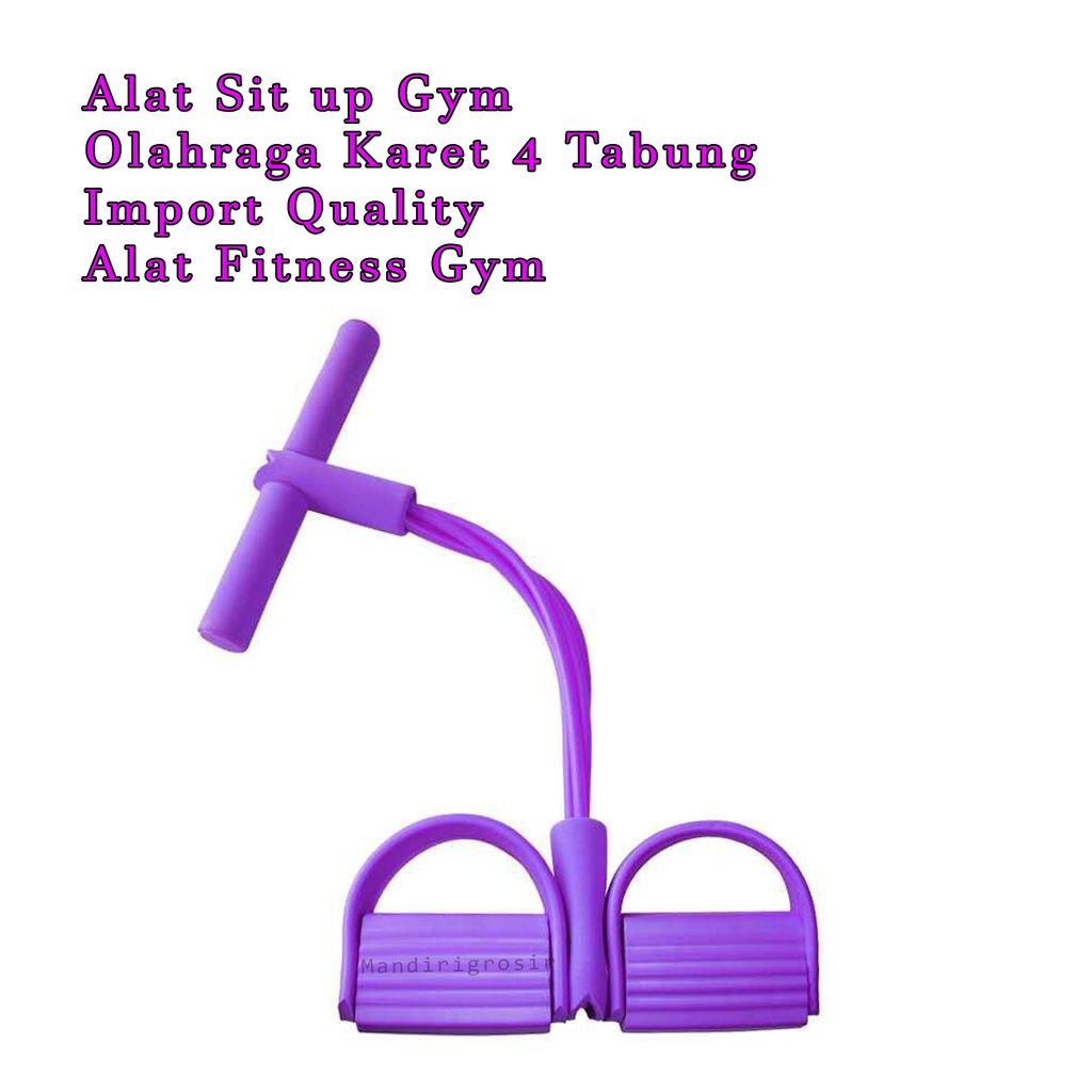 Olahraga Karet Tabung *Alat Sit up Gym *Import Quality *Alat Fitness Gym