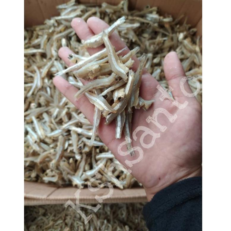 

Bayar Di Tempat BGIPP ikan asin teri jengki putih murah-500gram W33 Ready Stok